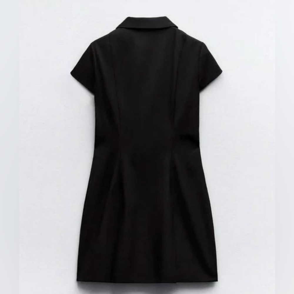 Zara Black Mini Dress - Picture 5 of 16